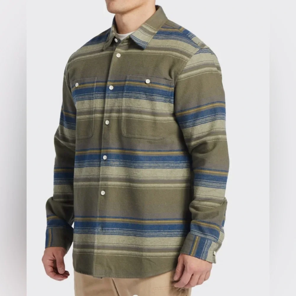 Quiksilver Men's Waterman Lowest Tide Flannel
Long Sleeve Top for Men - Picture 5 of 15